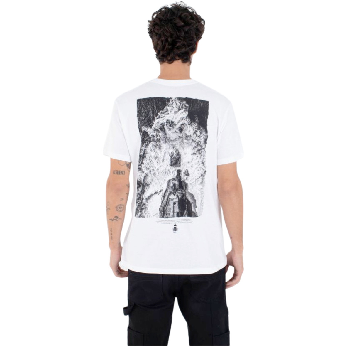 2026 Hurley Mens Nazare  Lithse Tee MTSEUPH0004 - Newprint